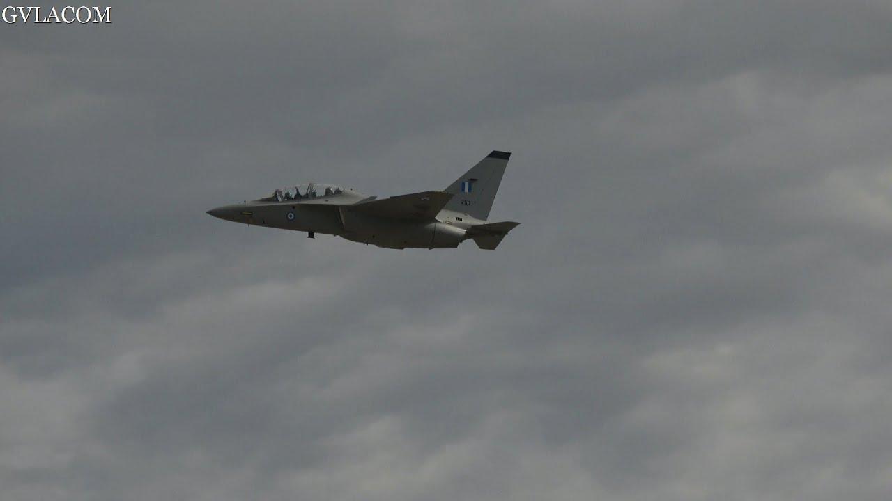Hellenic Air Force T-6A and Leonardo M-346 departure Athens Flying Week 2023