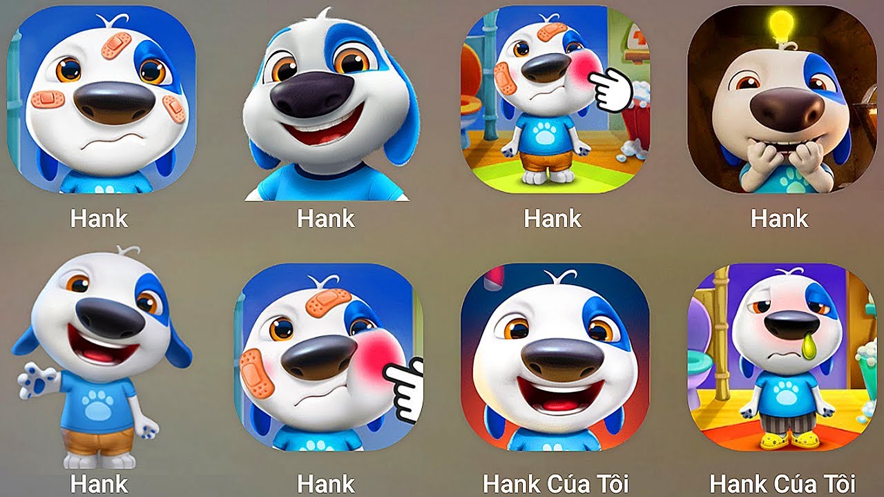 My Talking Hank Explore the island with the latest update with cute playgrounds 😚😚😚