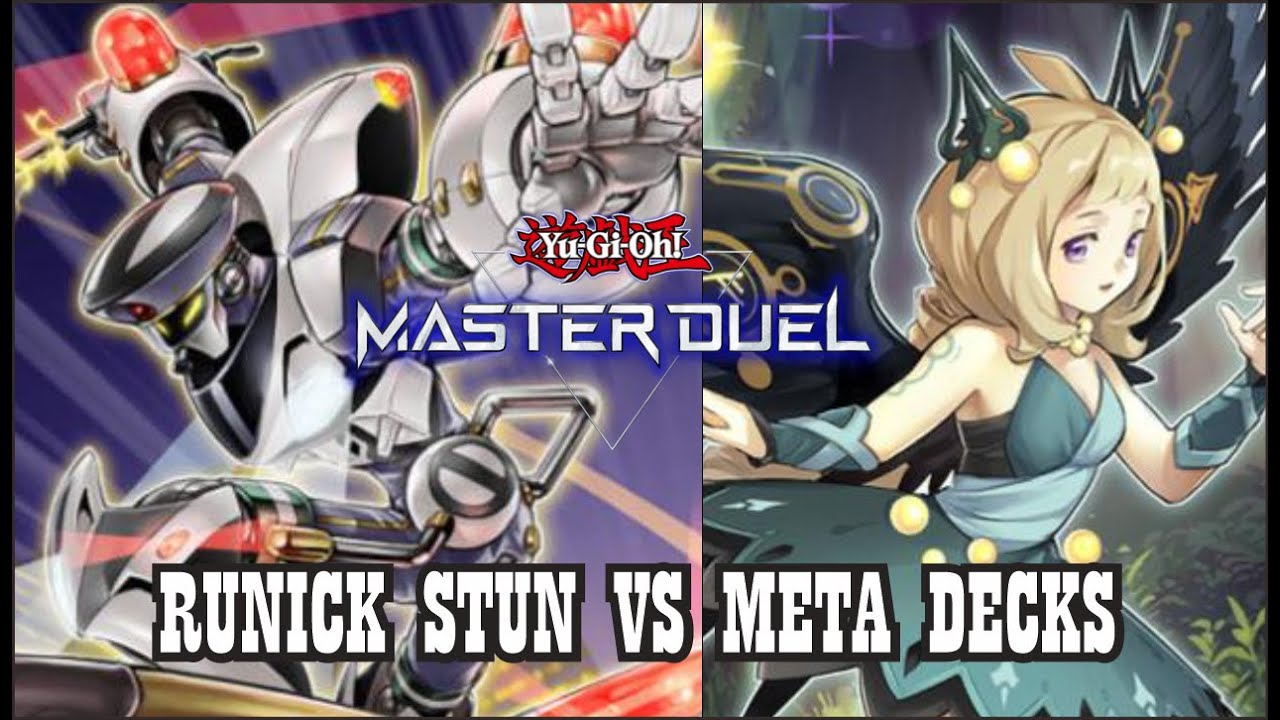 Runick Stun Deck Beating Meta Decks (65) - Yugioh Master Duel