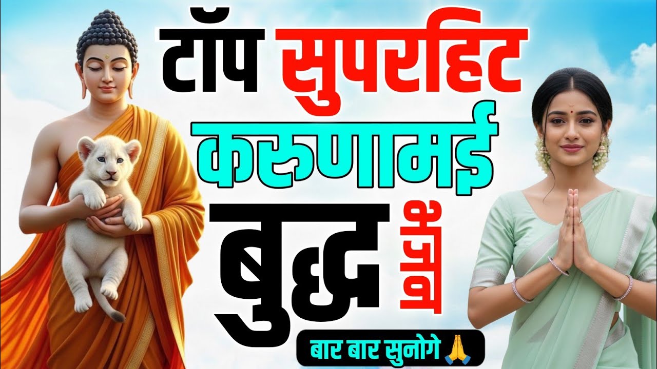 नॉनस्टॉप बुद्ध भजन | मन को शांत करने वाले 4 सबसे सुंदर गीत | Buddha Songs | Buddha Bhagwan ke Gane