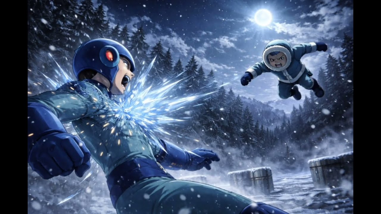 Rockman Super Robot Taisen - IceMan (Smooth Criminal)