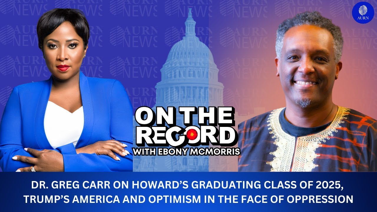 Dr. Carr on: The Graduating Class of 2025, Trump's America & Optimism in the Face of Oppression