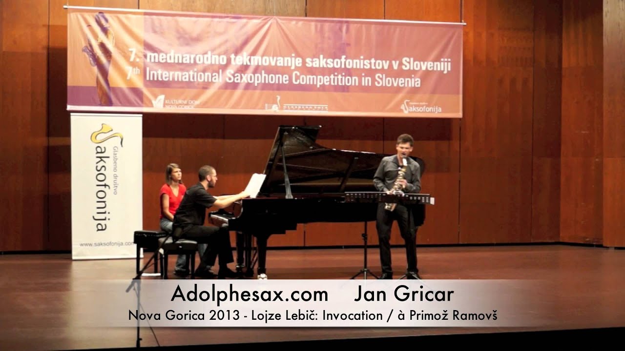 Jan Gricar - Nova Gorica 2013 - Lojze Lebič: Invocation / &agrave; Primož Ramov&scaron;