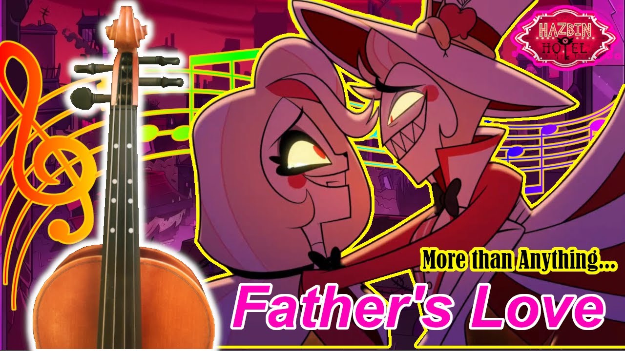 More than Anything (Hazbin Hotel) - Violin tab tutorial + music sheet + karaoke by Strings n' Gayle