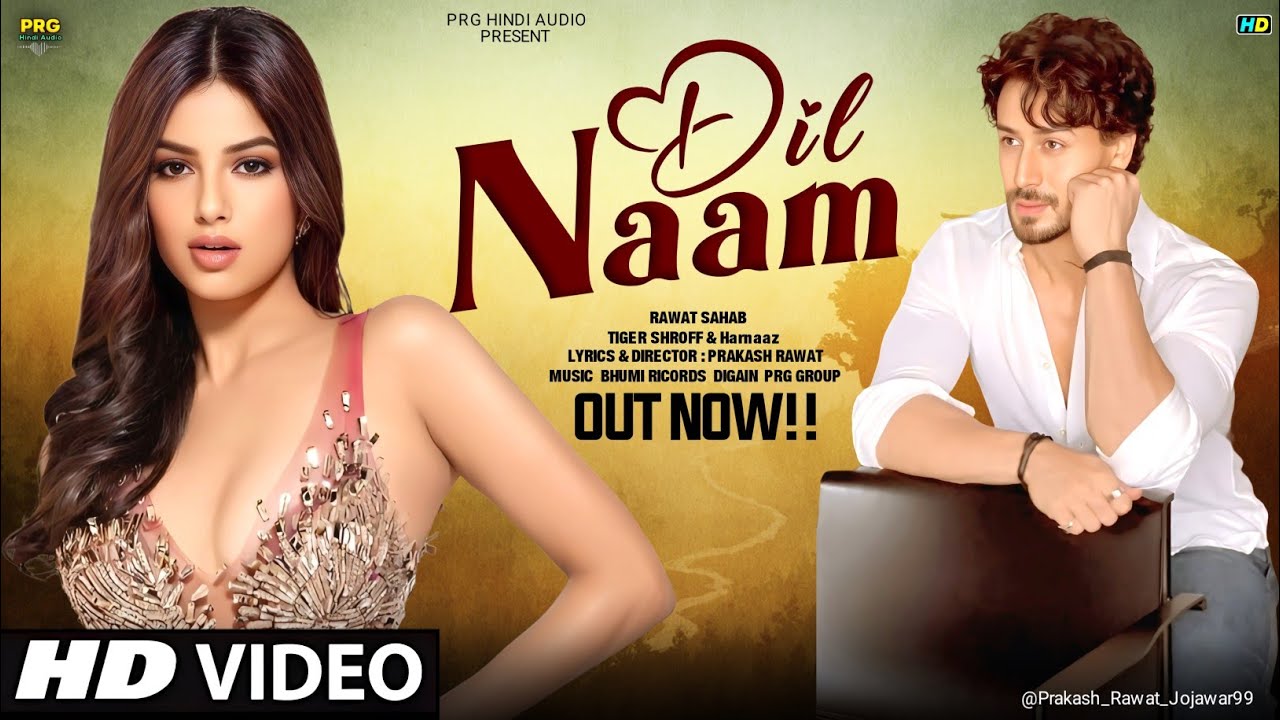 New Romantic Song 2025 | Ye Dil Tere Naam | Tiger Shroff | Harnaaz  | New Bollywood Hindi Song 2025