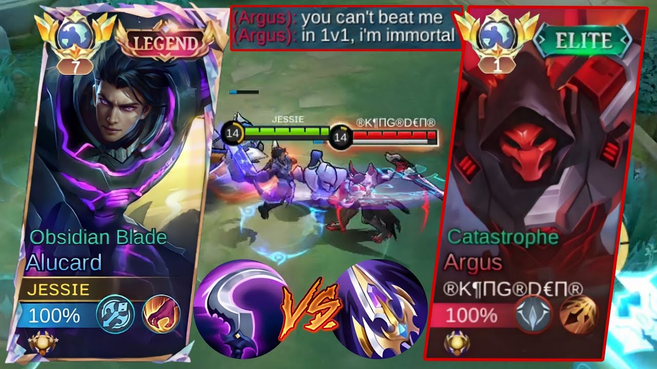 ALUCARD VS TOP IMMORTAL ARGUS🔥| LIFESTEAL AGAINST IMMORTAL OPPONENT! | WHO WILL WIN? | MLBB