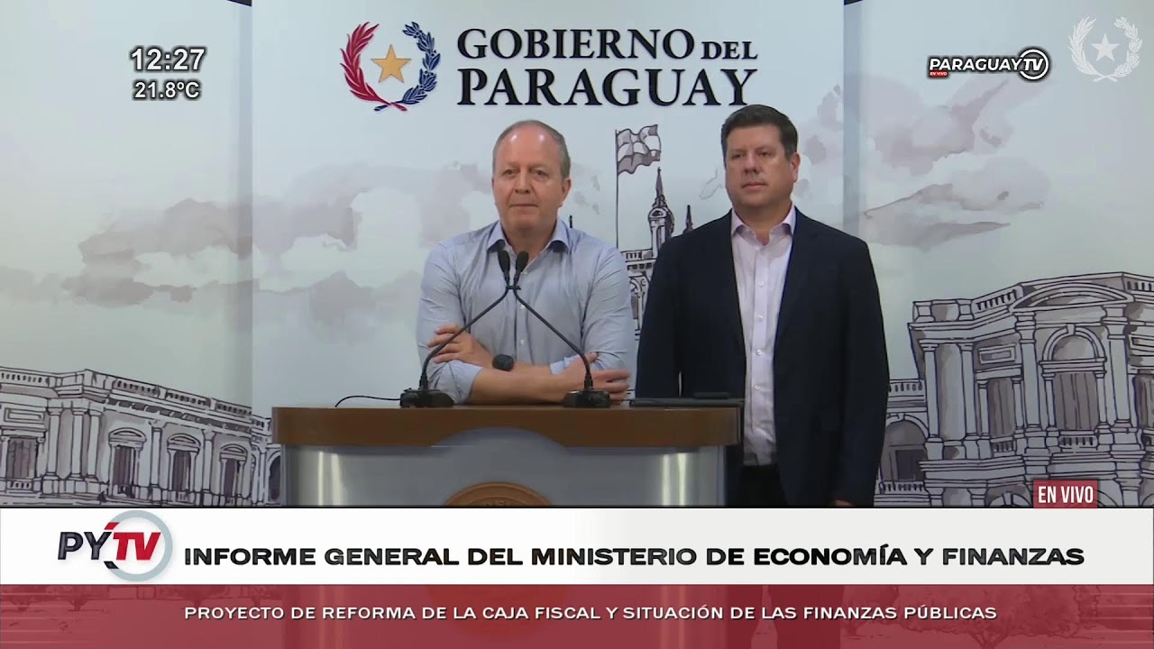 EN VIVO | Conferencia del ministro Carlos Fernández Valdovinos
