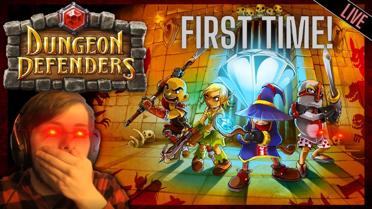 First Time Playing Dungeon Defenders!