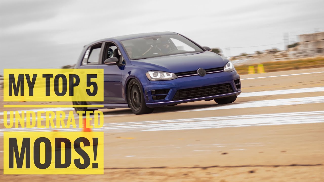 Top 5 underrated mods for the MQB platform! MK7 MK8 8V 8Y MQB EVO