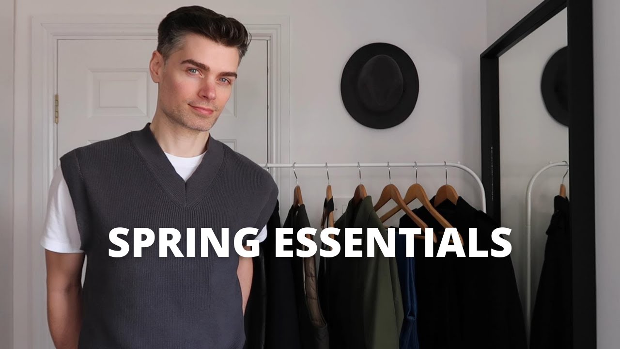 7 Spring Outfit Ideas + 12 Wardrobe Essentials for Spring | SS22 Trends | Men's Fashion