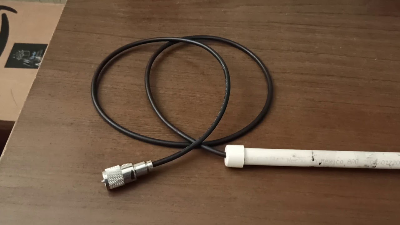 Fabrica tu antena para radioaficionados Doble Banda UHF/VHF  (Dr. Ed Fong)
