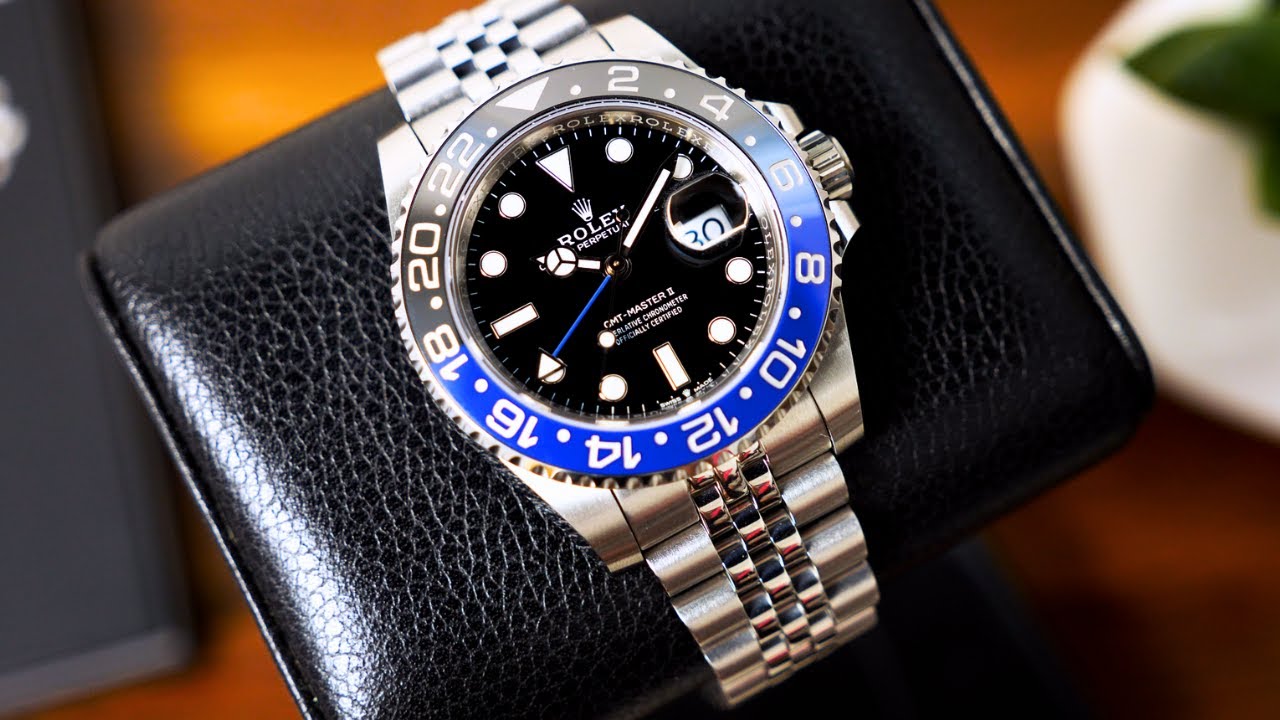 Rolex GMT Master II 126710BLNR От Бэтмена до Бэтгёрл - модель Форстнера J