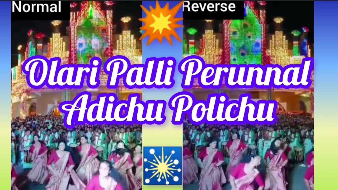 Olari Palli Perunnal colour aaki kerala girls 👭 💃💃 | Olari church feast | 2023