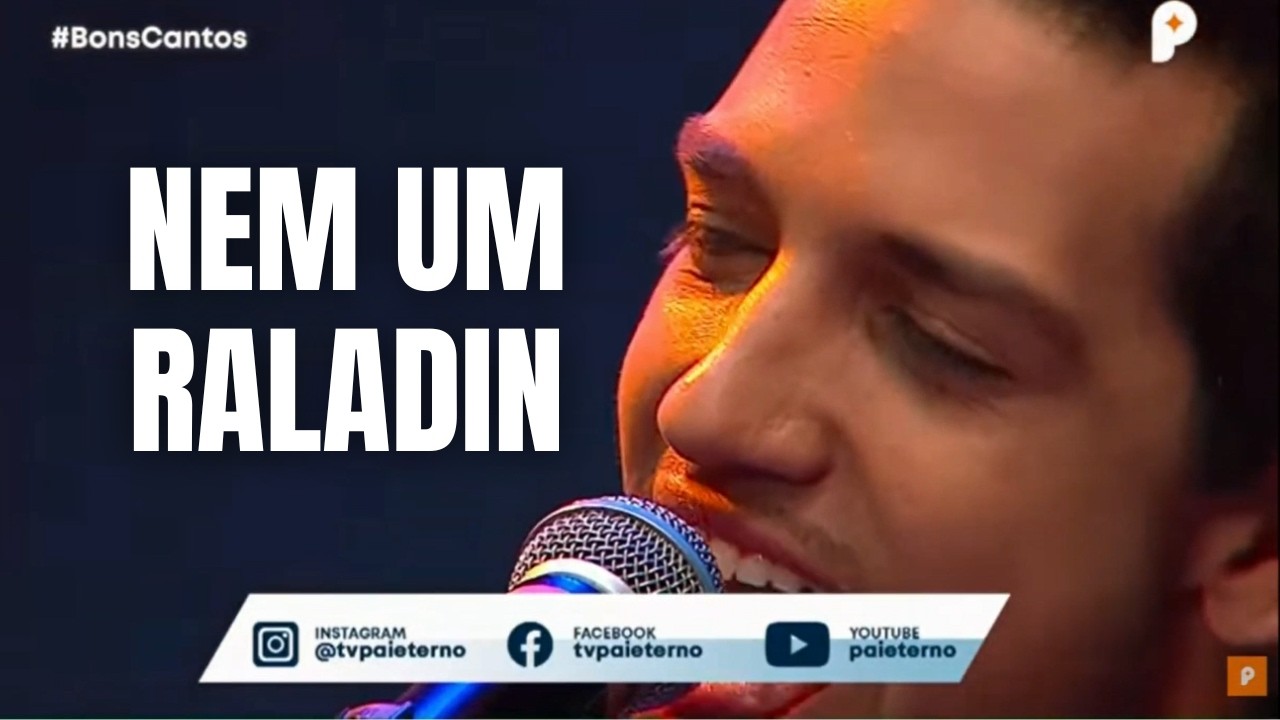 William Vinicius – Nem Um Raladin | Entrevista e Música na TV Pai Eterno