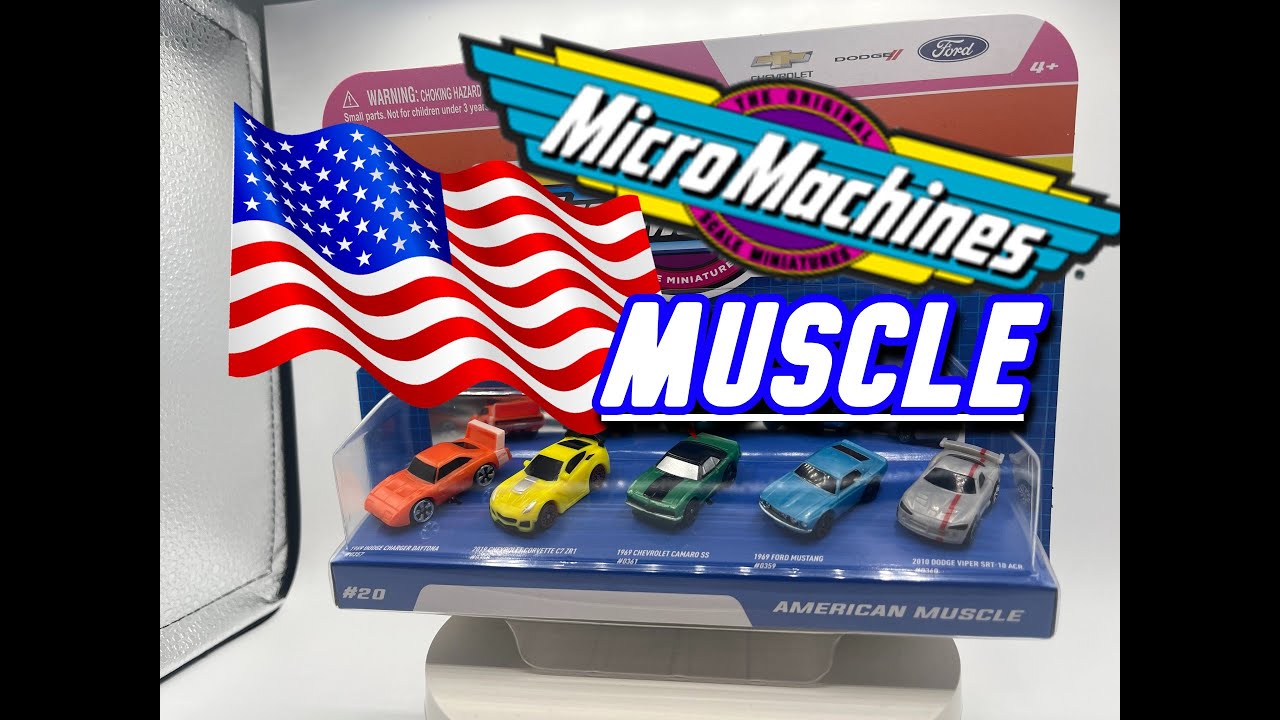 American Muscle Micro Machines Series 7. 2023 Micro Machines Unboxing & Review!