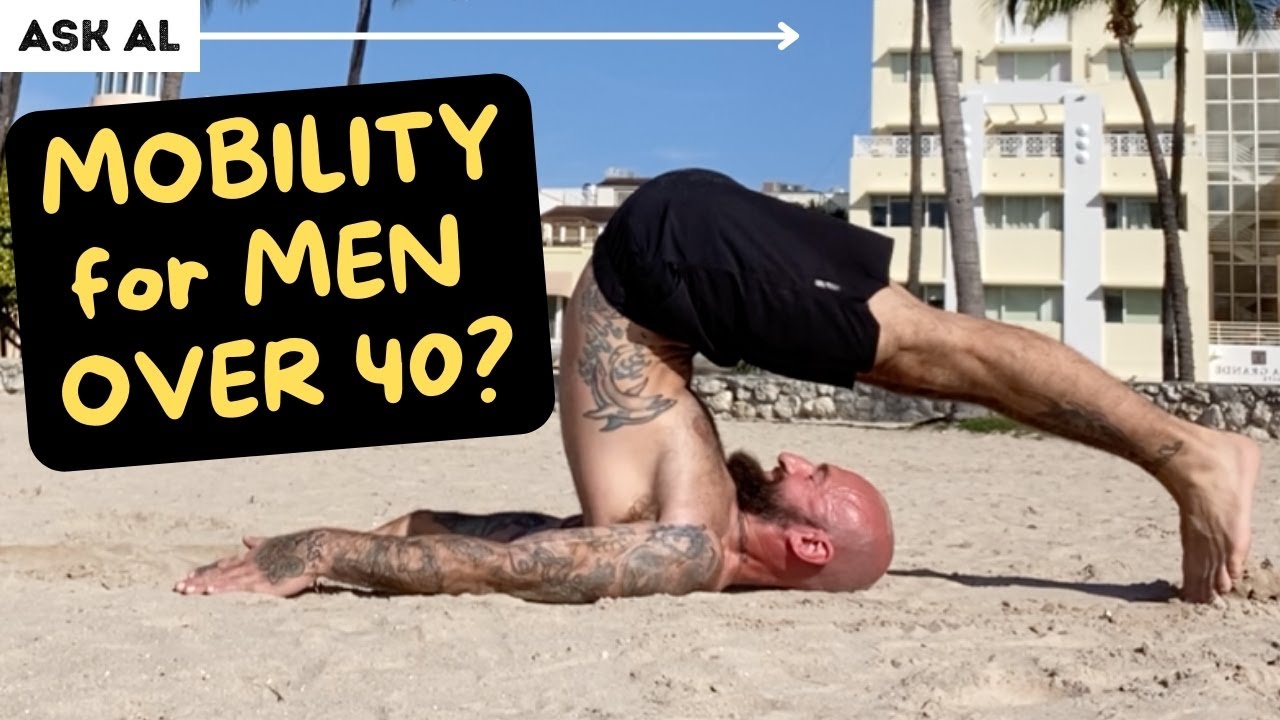 Three Mobility Exercises for Men Over 40 – No Equipment!
