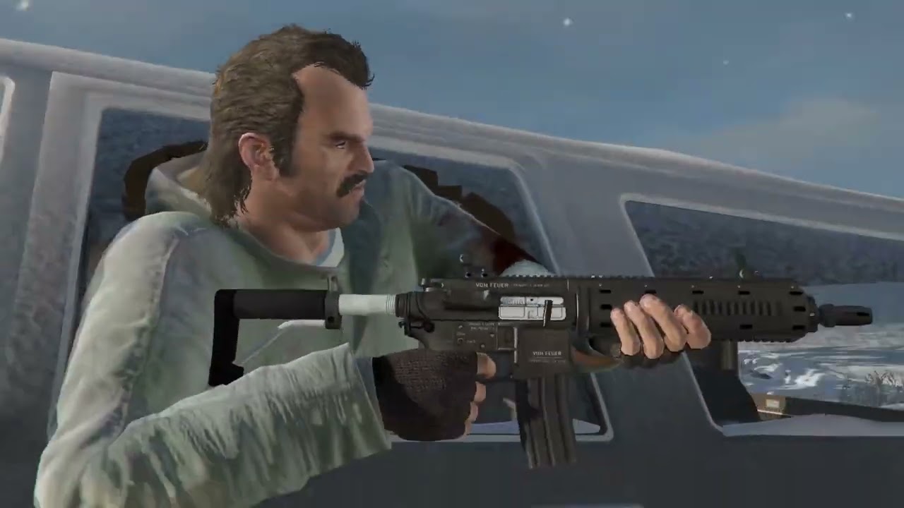 GTA 5 Story Mode Part 1 The PERFECT Bank Heist First Mission