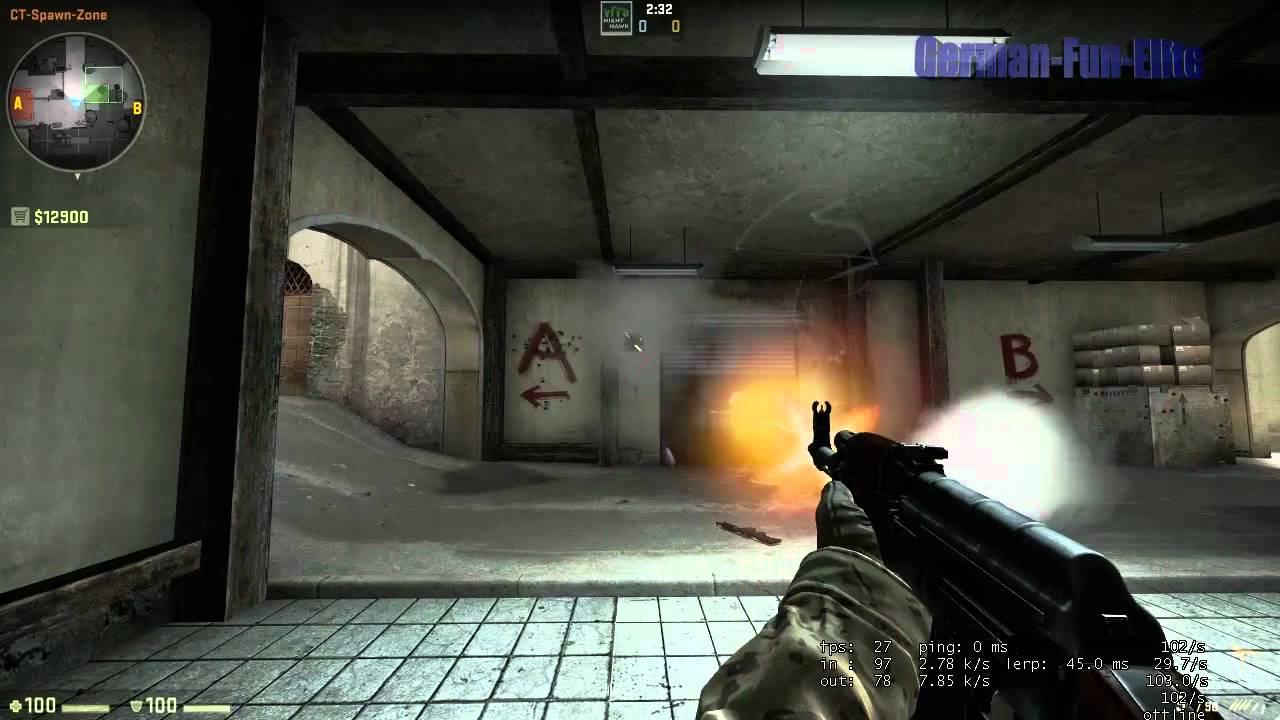 6.[CS:GO] M4 | AK47 | UMP45 Recoil Test
