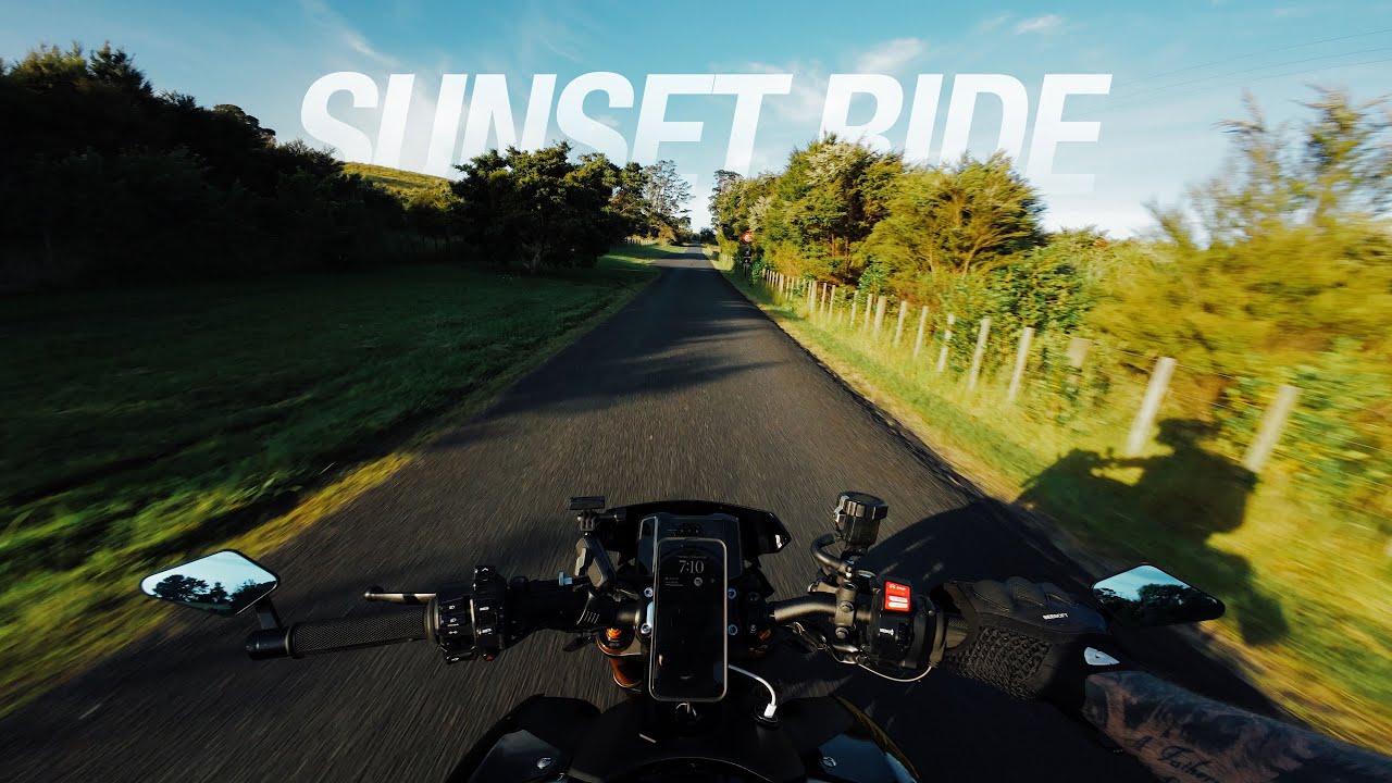 Sunset ride to a Photoshoot | MT09 SP