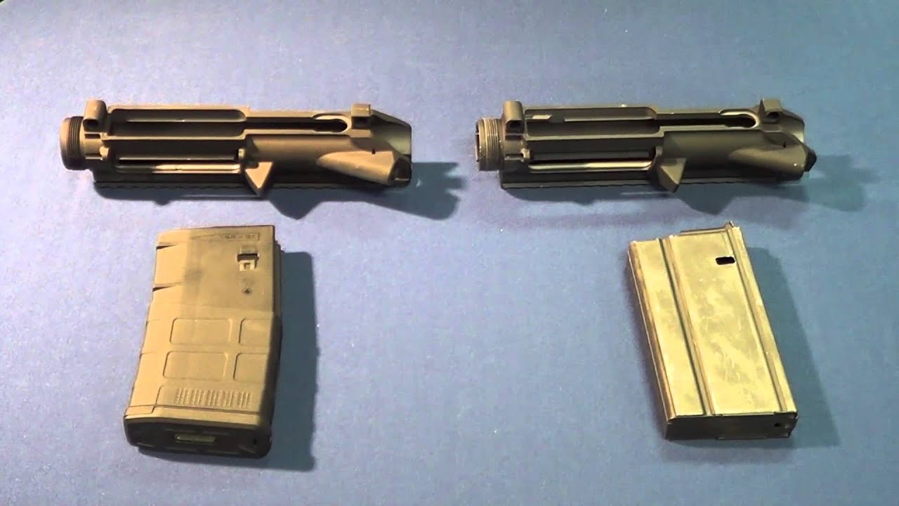 Armalite AR-10(A) and AR-10(B) Comparison