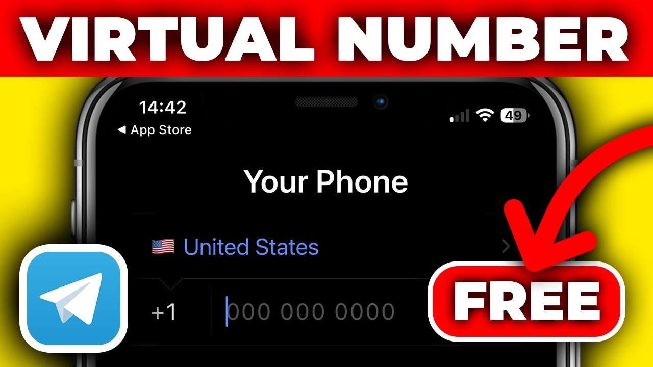 Free Telegram Account Without Your Real Phone Number! (2026) | Virtual Number Telegram