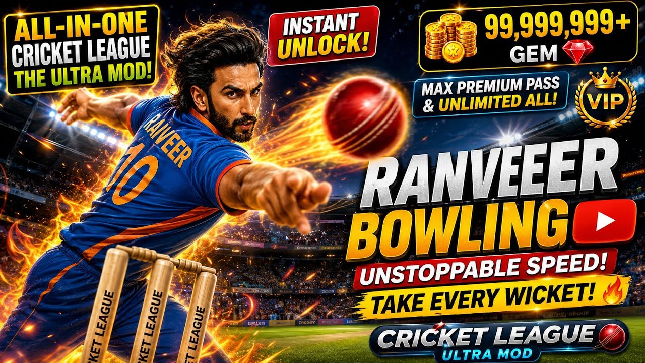 🔥Hacker Entey😱Cricket League Mod+Hack Apk V1.33.0 ( Unlimited Money 💸 gems💎dimends ) DOWNLOAD NOW