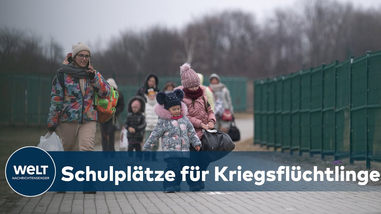 FLUCHT VOR DEM KRIEG: Kinder aus der Ukraine sollen m&ouml;glichst schnell Bildungsm&ouml;glichkeiten bekommen
