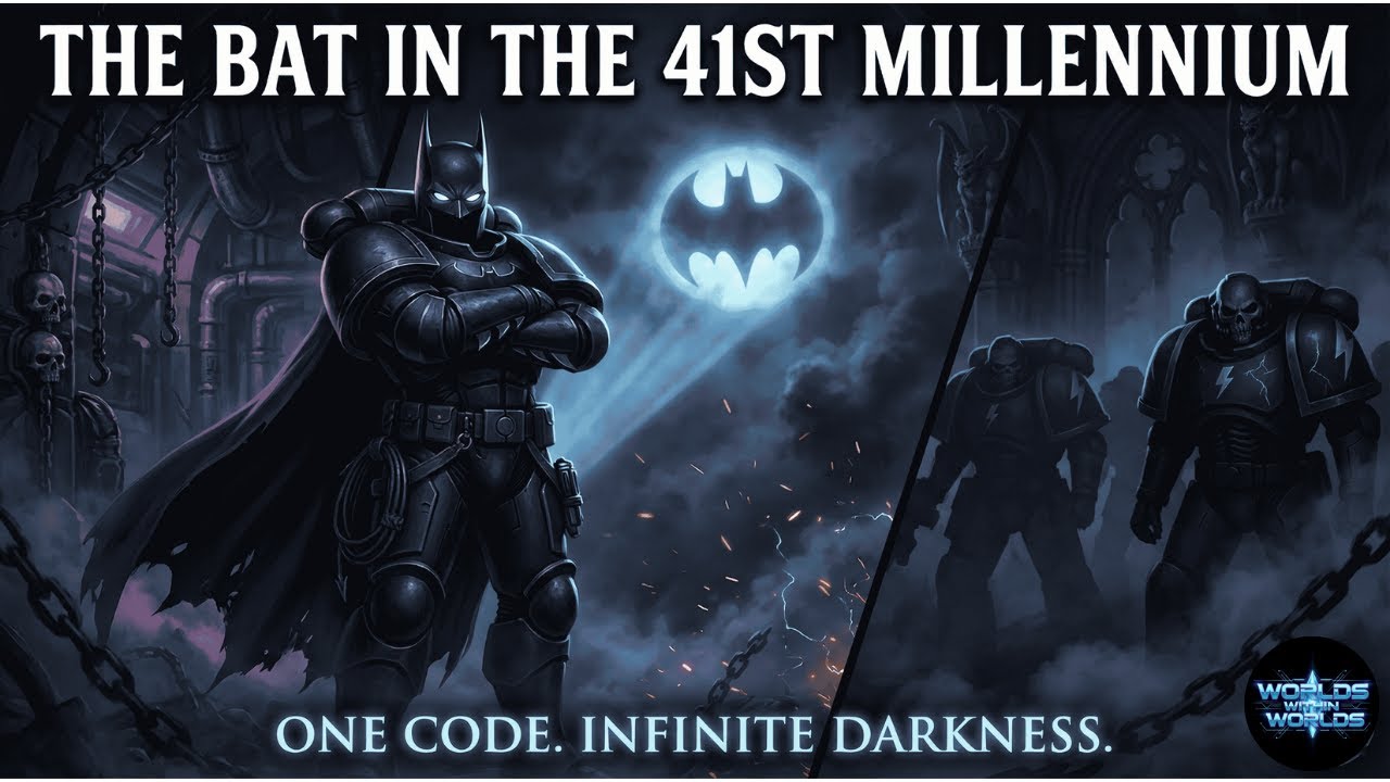 What If Batman Was Reborn as a Night Lord in Warhammer 40K?
