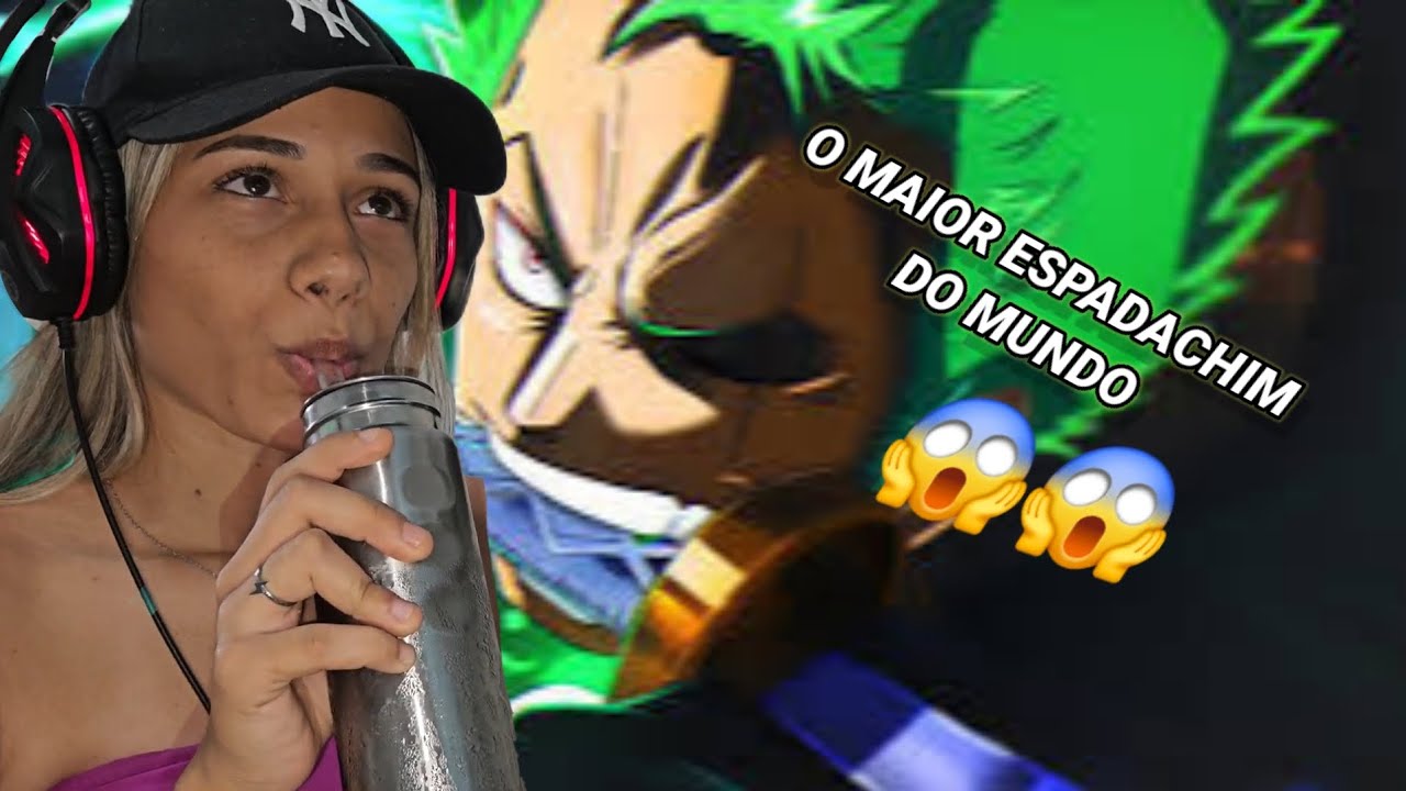 NATCRF_ REACT : Rap do Zoro (One Piece) - O MAIOR ESPADACHIM DO MUNDO | NERD HITS