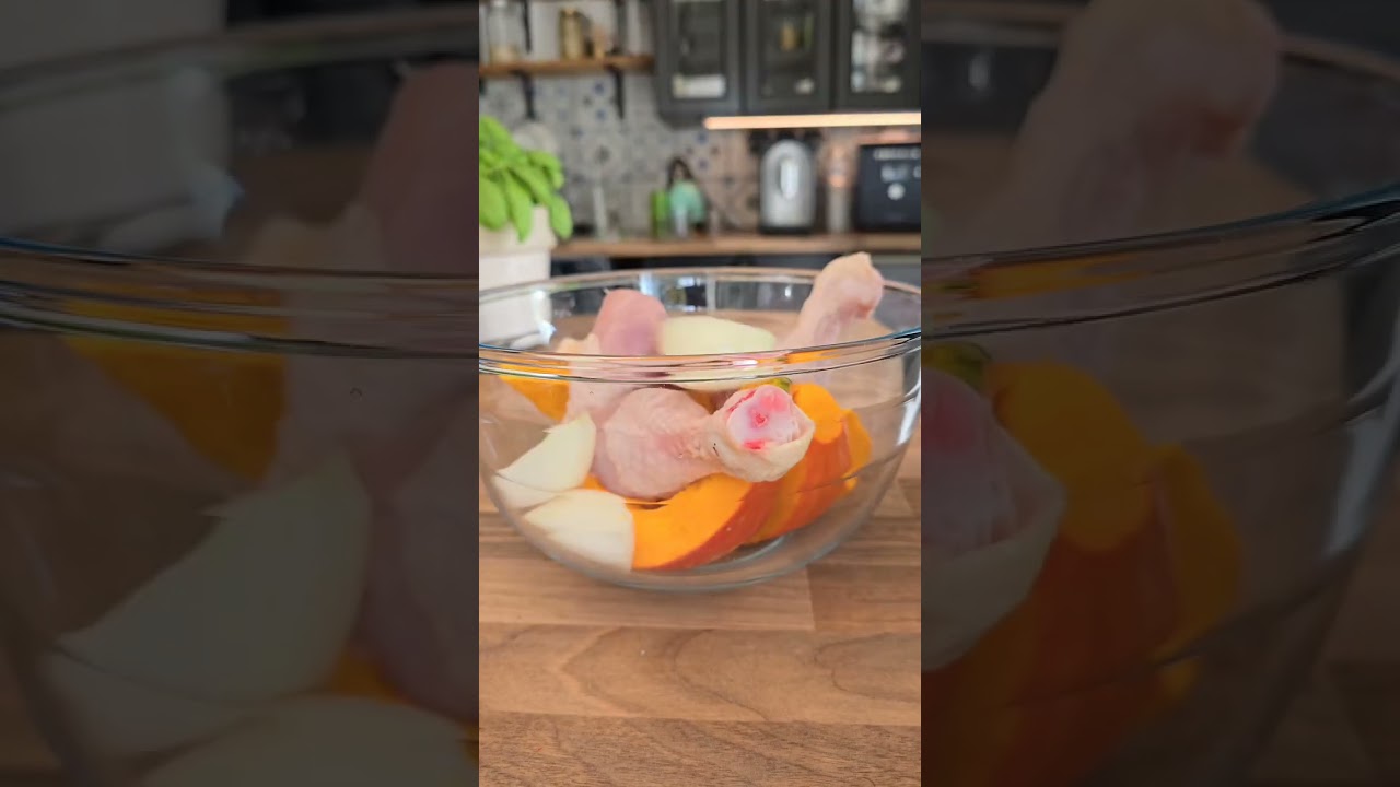 🍗🎃 Pillons de poulet & potimarron r&ocirc;tis