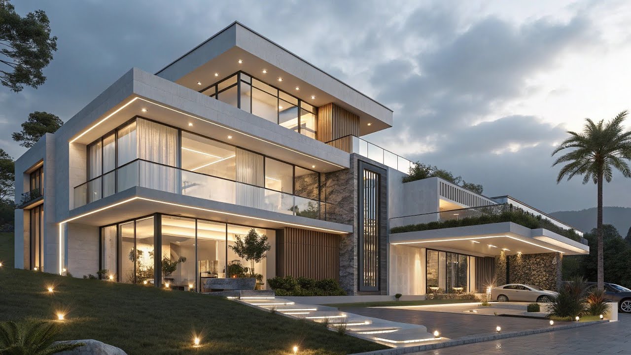 Futuristic Dream Home Showcase | Ultra-Realistic Modern Architecture in 4K