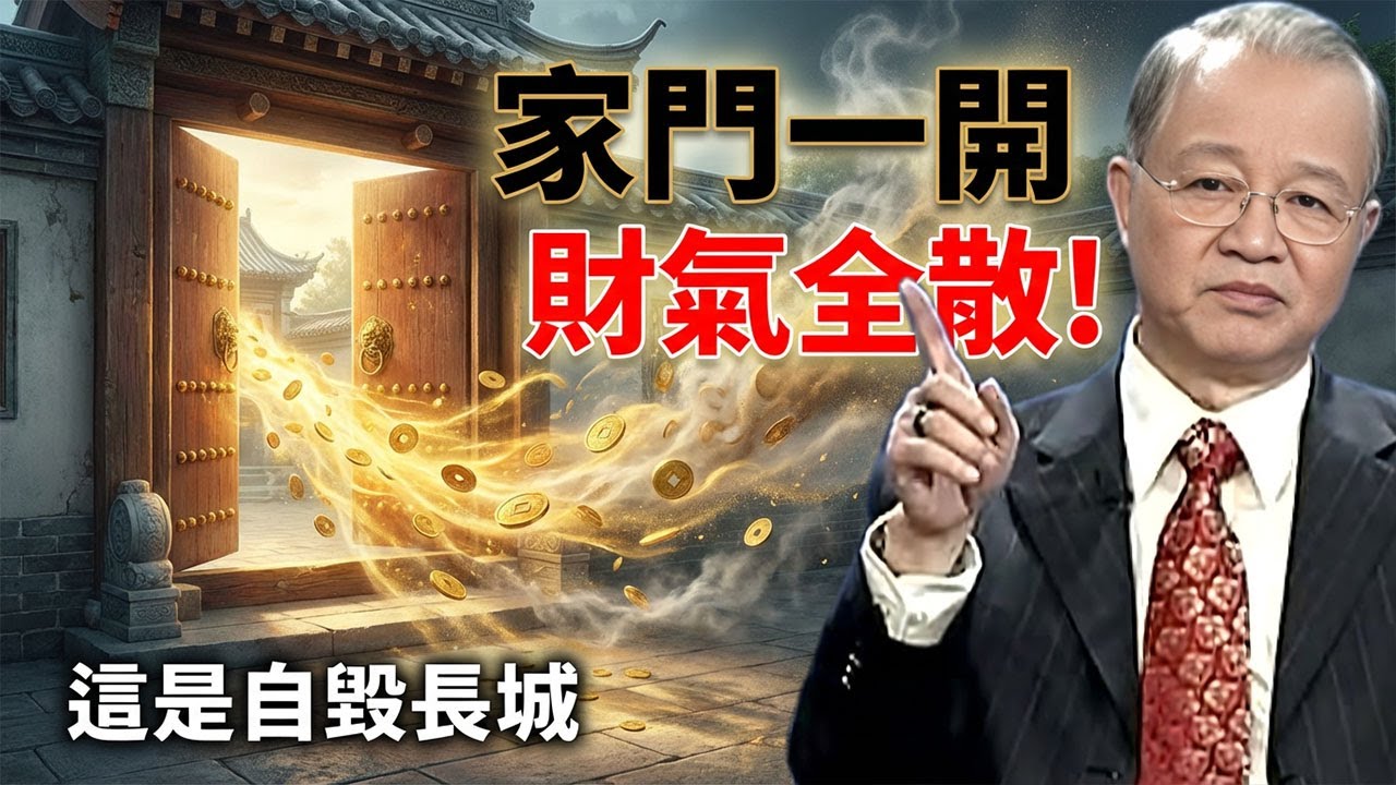 隨便讓人進家門，就是把命交出去？易經示警：為什麼你越熱情好客，家運反而越敗落？#曾仕强