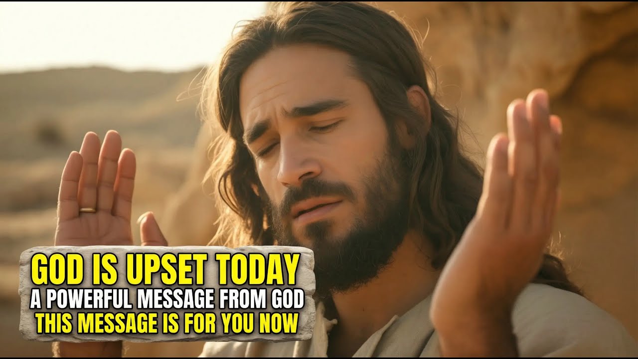 God Is Upset Today  A Powerful Message From God  This Message Is For You Now