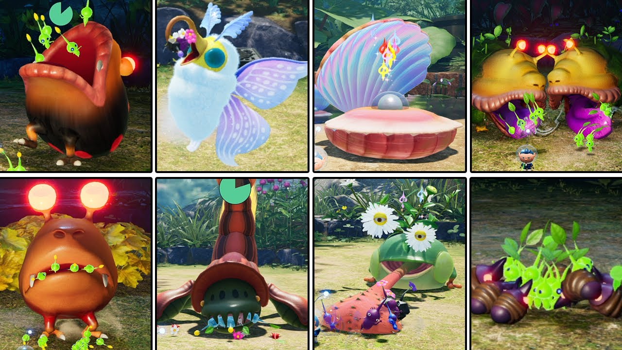 ネタバレ注意 ピクミン4 【Switch】 原生生物 ピクミン捕食集 まとめ ニンテンドースイッチ