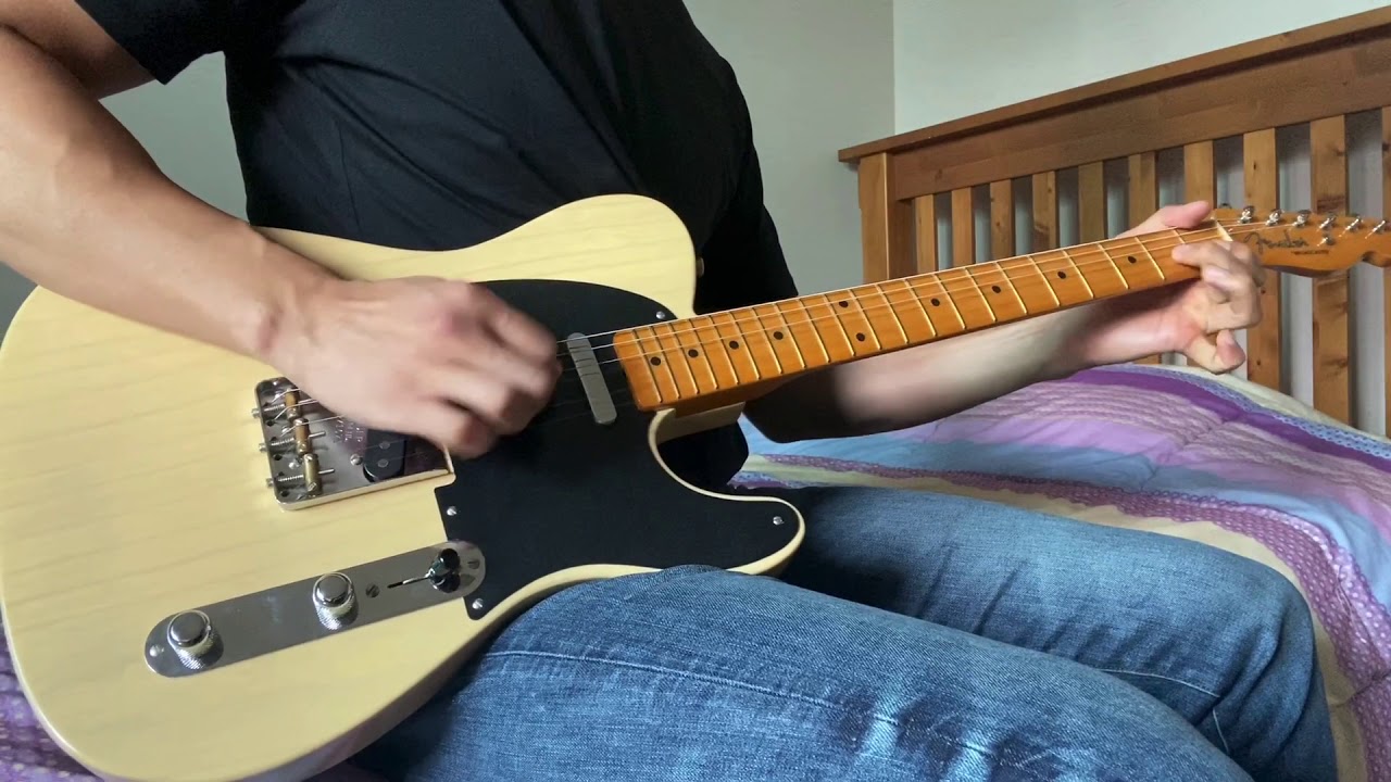 Stevie Ray Vaughan with Broadcaster(Telecaster)? Pride and Joy