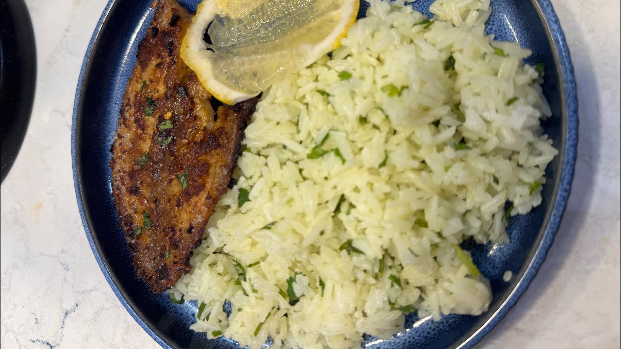 Lemon Tilapia fish fillet 