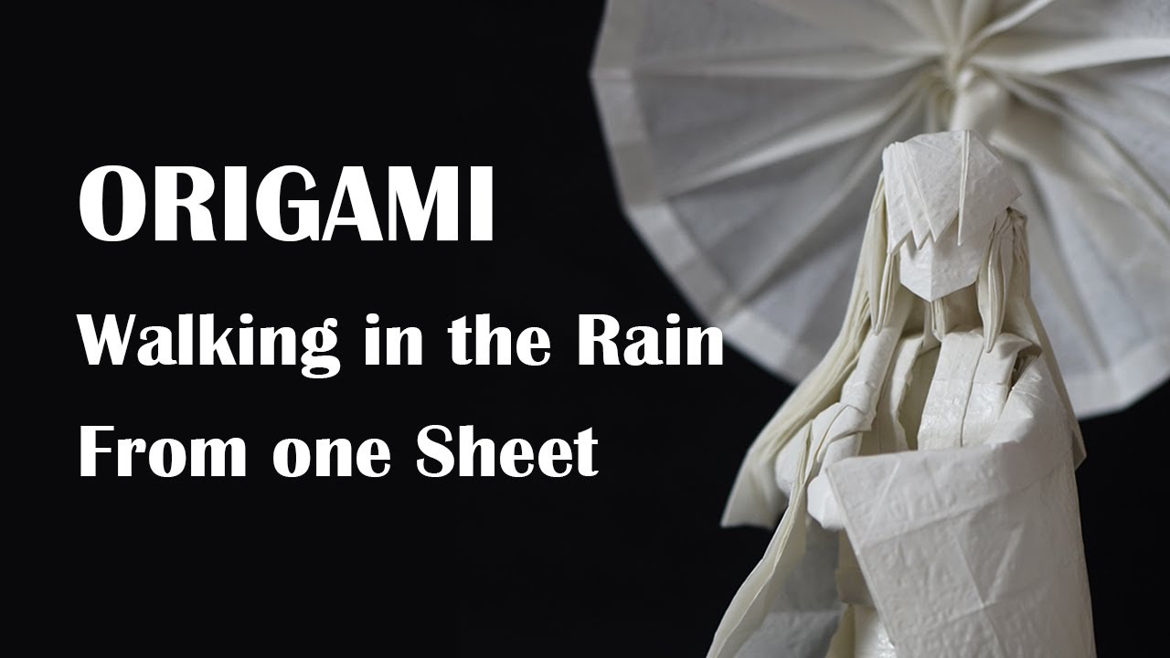 Origami Walking in the Rain  Chen Xiao