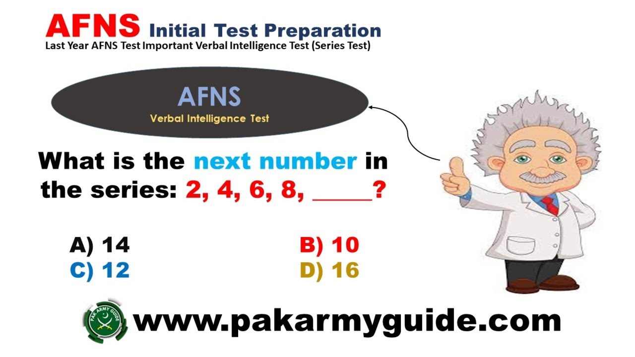 AFNS Verbal Test | Army Verbal Intelligence Test
