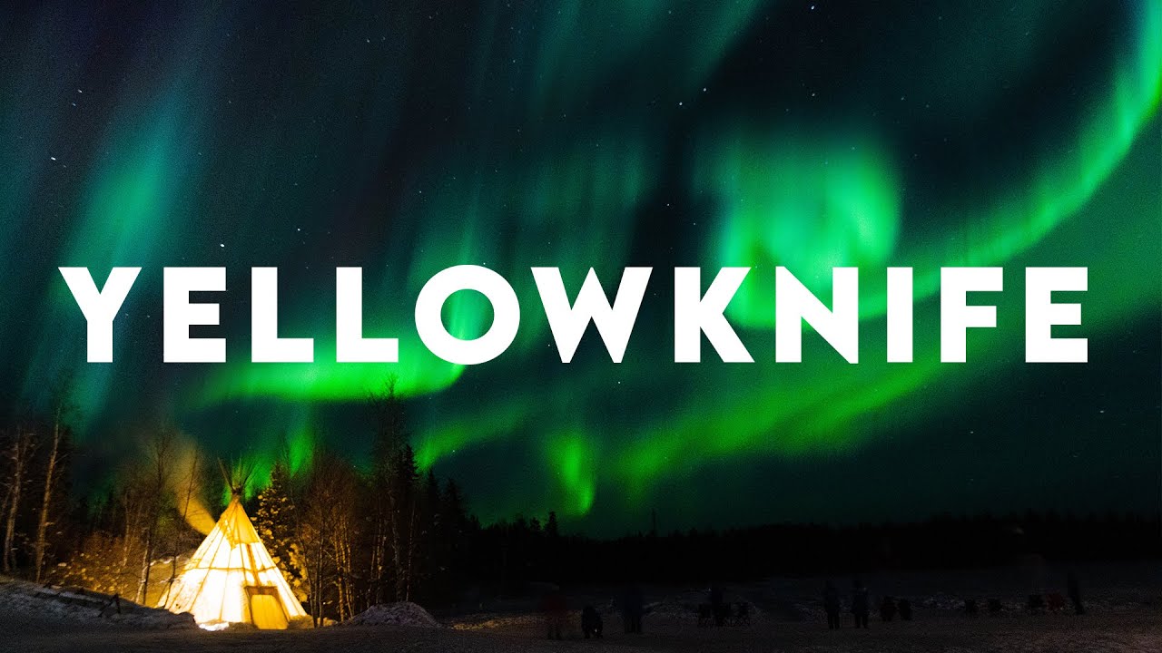 The BEST place to see NORTHERN LIGHTS in 2025 - YELLOWKNIFE Cinematic Travel Film