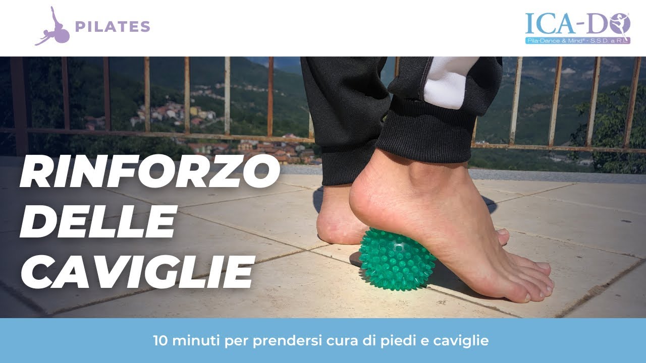 10 minuti pilates | come rinforzare le caviglie