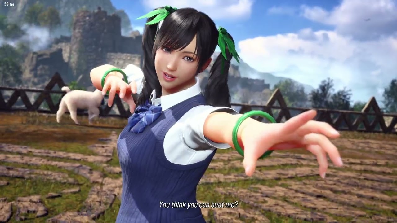 TEKKEN 8 Xiaoyu's new interaction with Kuma and Panda