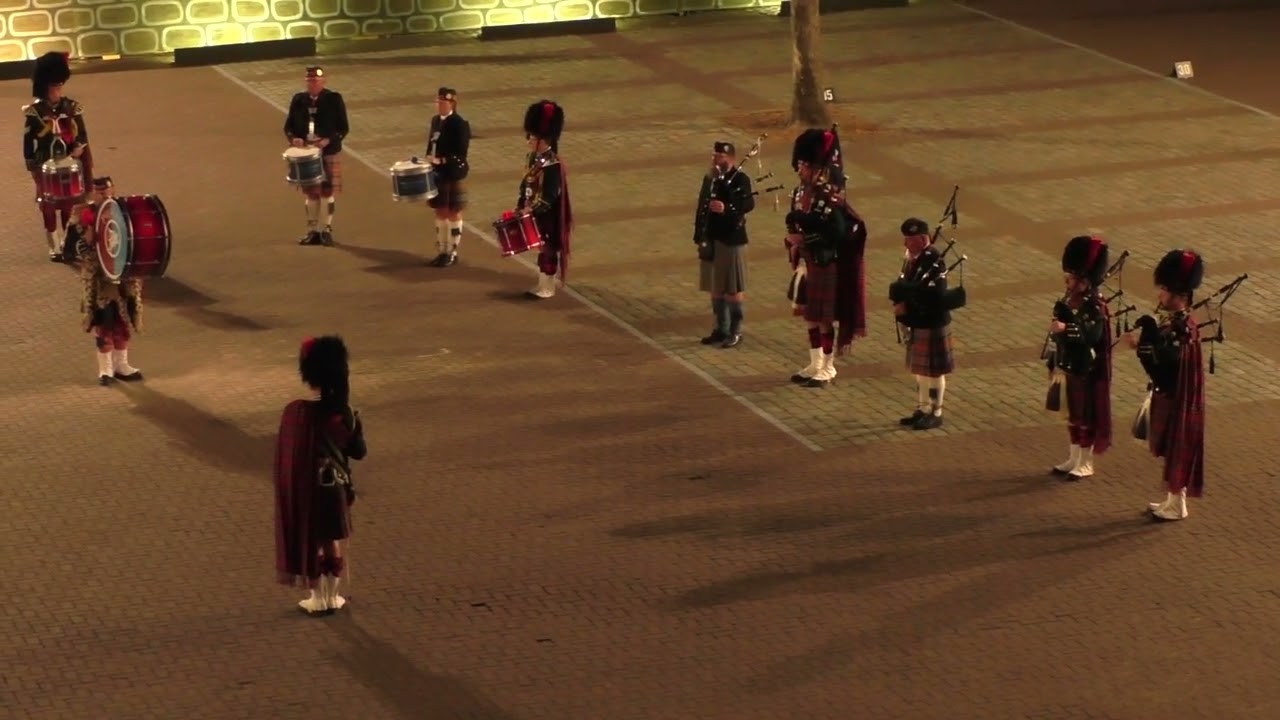 Airborne Taptoe Oosterbeek 2023 - 06. Pegasus Pipes & Drums