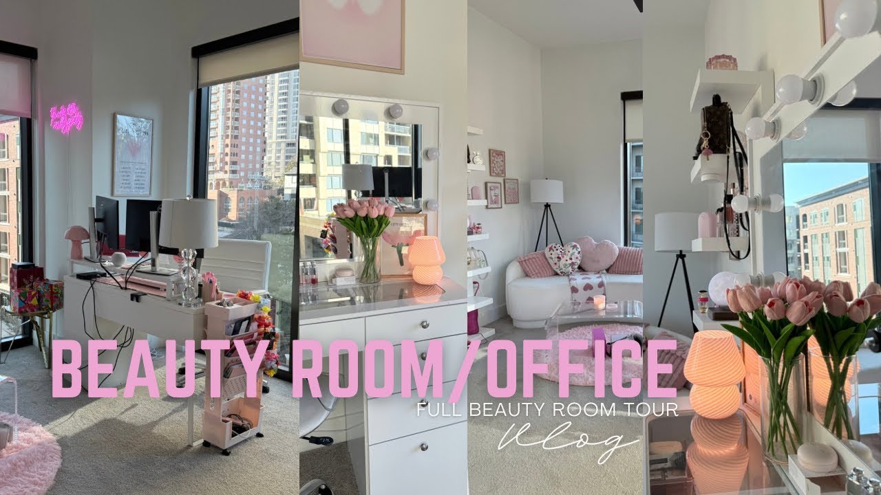Inside My Beauty Room & Office 💖 Chic D&eacute;cor & Organization Ideas 2025