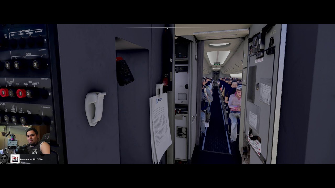 MSFS 2024 4K PTO. MALDONADO A LIMA PMDG 736