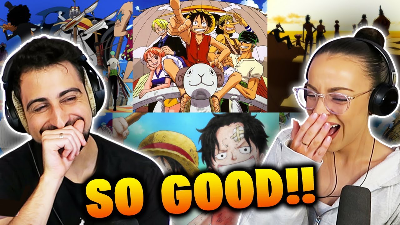 Reacting to EVERY *ONE PIECE* OPENING... and Ranking Them | PART 1