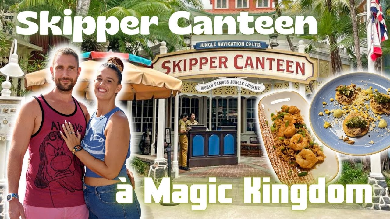 Skipper Canteen à Magic Kingdom!!