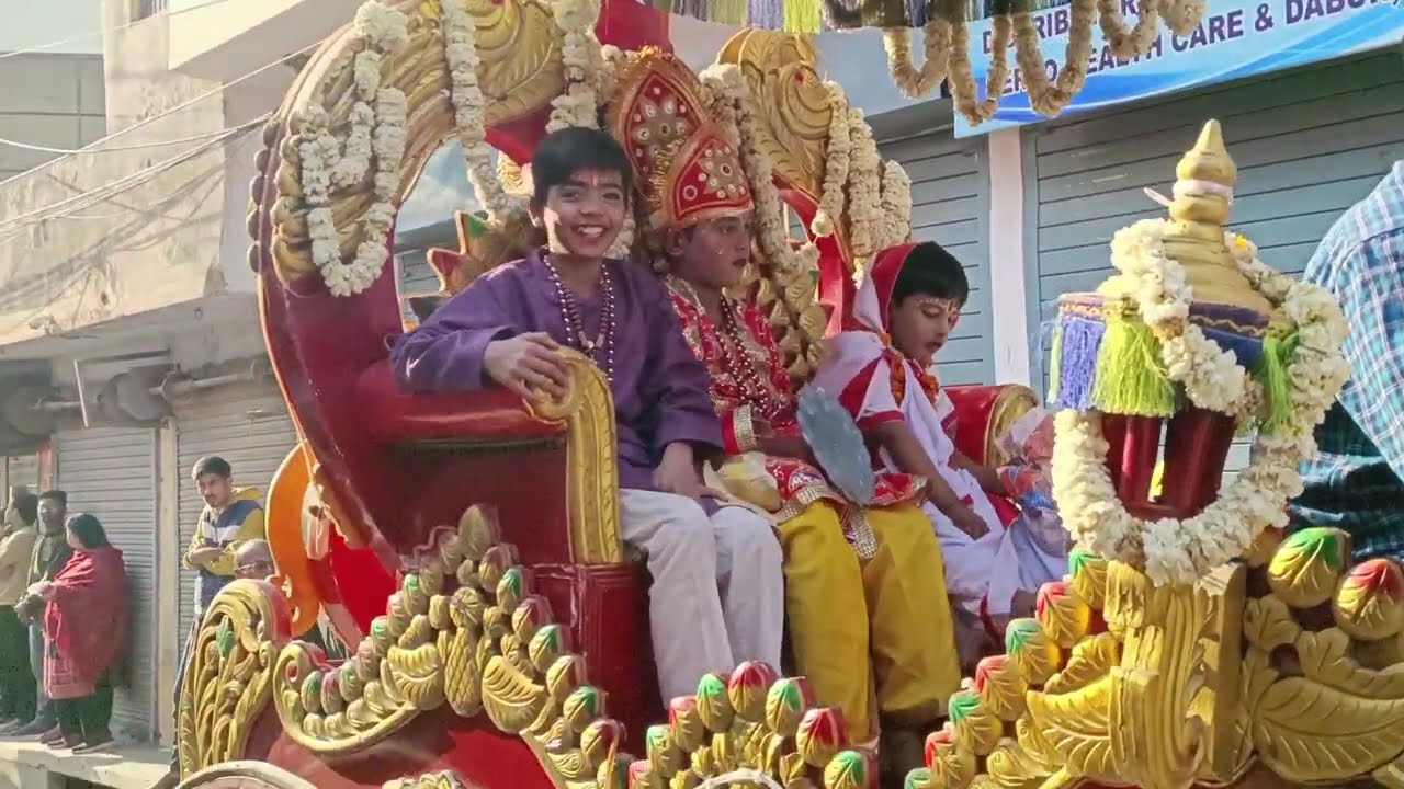 🙏🌹🥀MAHASHIVRATRI KE UPLAKSH MEIN SHANKAR JI KI SHOBHA YATRA 🥀🌹🙏 #mahashivratrivrat #trendingshorts 