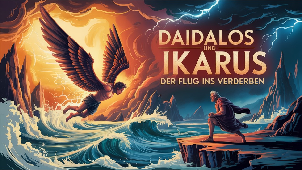 Daidalos und Ikarus – Der Flug ins Verderben | Griechische Mythologie Hörbuch