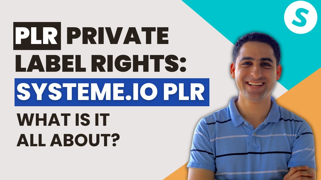 PLR, Private Label Rights : Systeme.io PLR what is it all about