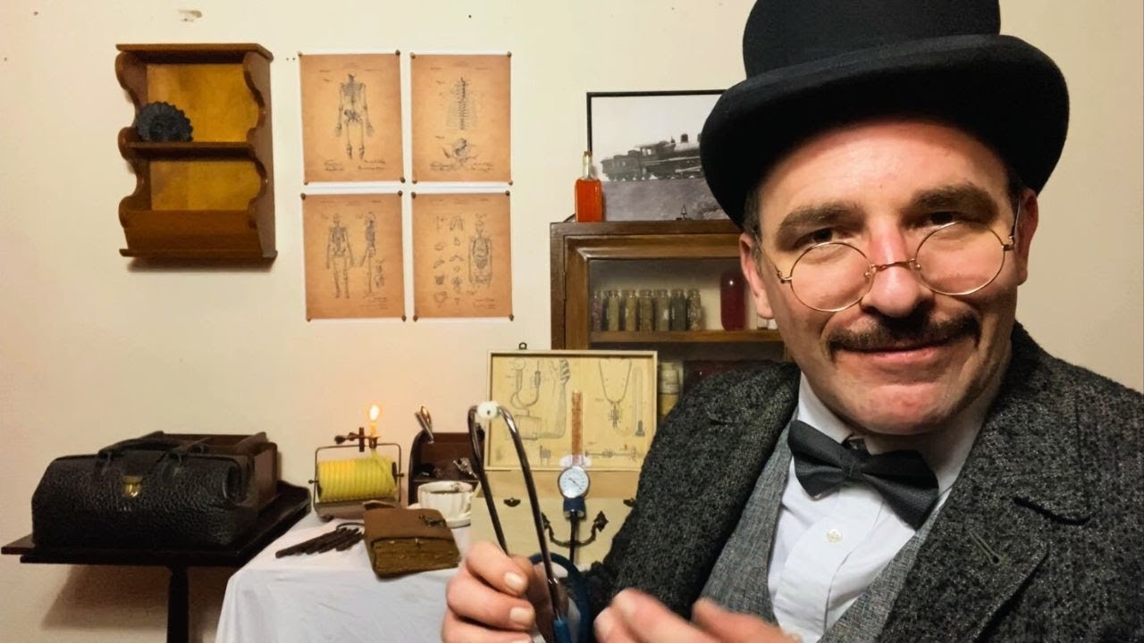 1800s Doctor-ASMR Role Play 🩺 (Doctor Gives You A Physical Exam)